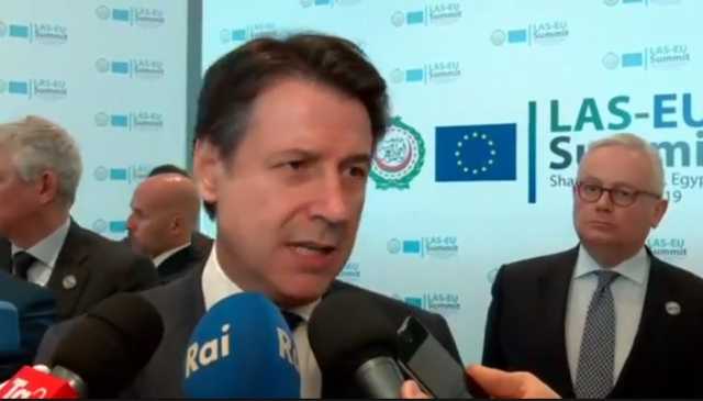 Giuseppe Conte Egitto