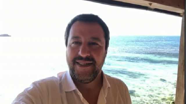 Matteo Salvini Lo Scoglio