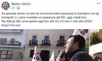 Salvini Silenzio Elettorale