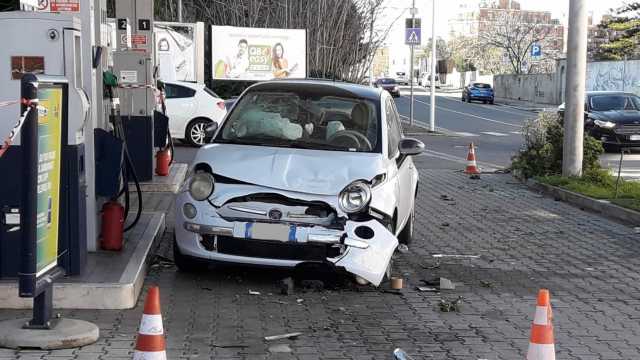 Auto Cagliari Incidente 