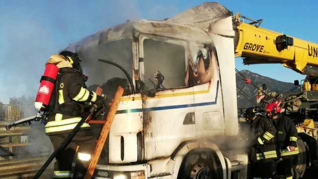 Vvf Incendio Camion