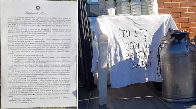 Verbale Prefettura Sardegna Latte