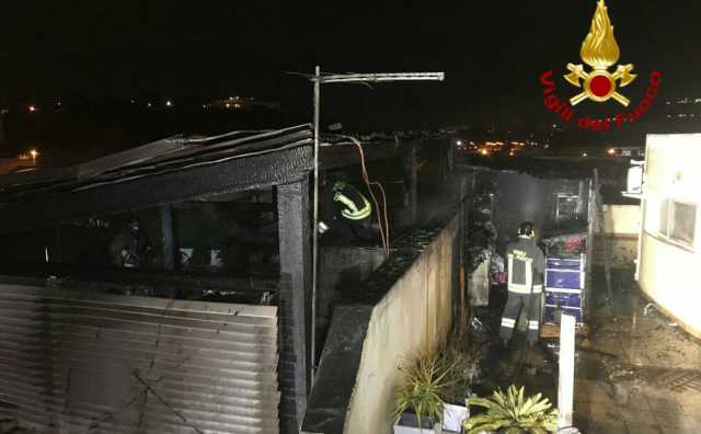Incendio Casa Viale Ciusa