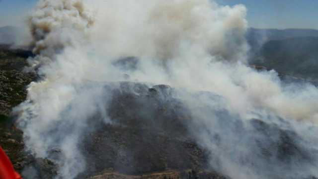 Incendio Incendi Sardegna Foto Simbolo