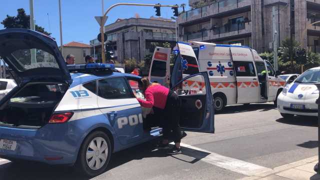 Incidente Polizia Viale Marconi 3