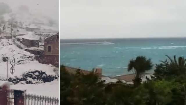 Maltempo Sardegna 150519 Corsica