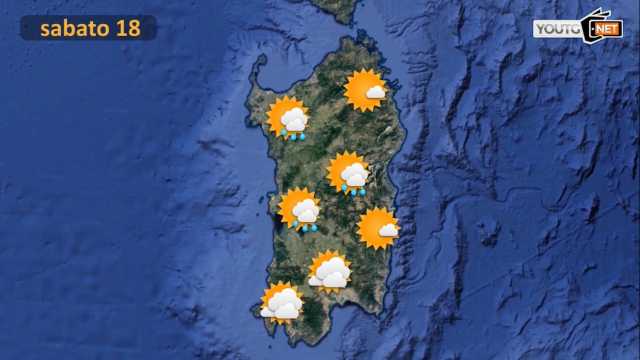 Meteo Sabato 18 Maggio