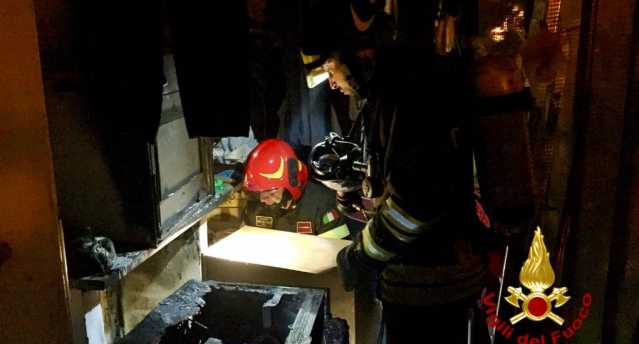 Vvf Incendio Cagliair