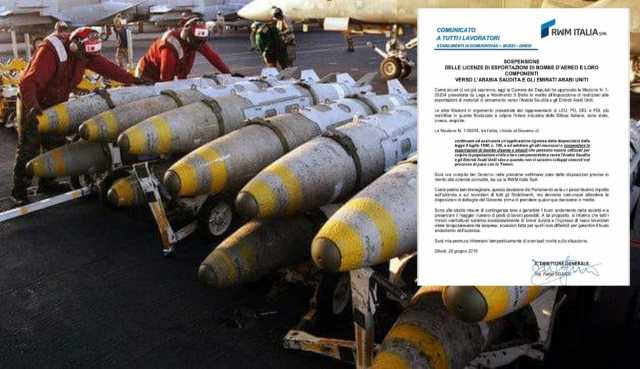 Rwm Comunicato