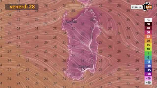 PREVISIONI VENERDì 28 GIUGNO
