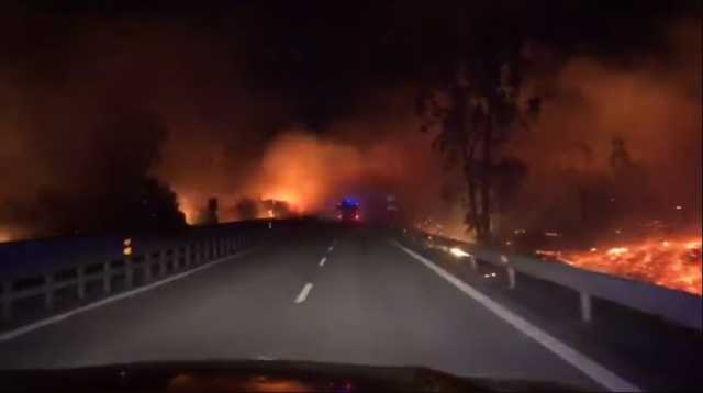 Incendio Siniscola