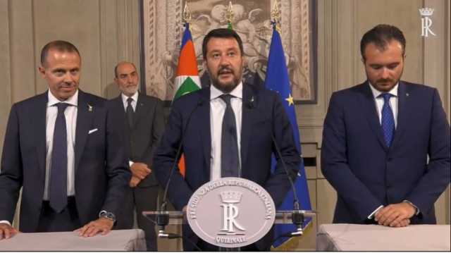 Matteo Salvini Consultazioni