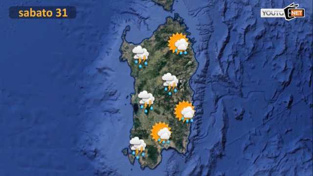 Meteo Sabato 31