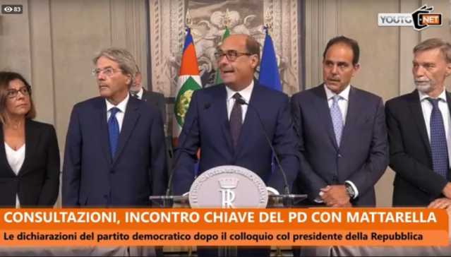 Zingaretti Consultazioni