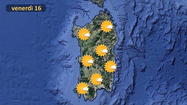 METEO VENERDì 16