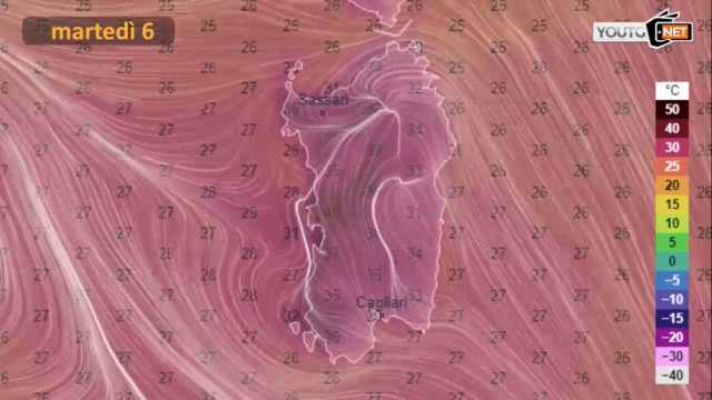 PREVISIONI MARTEDì 6