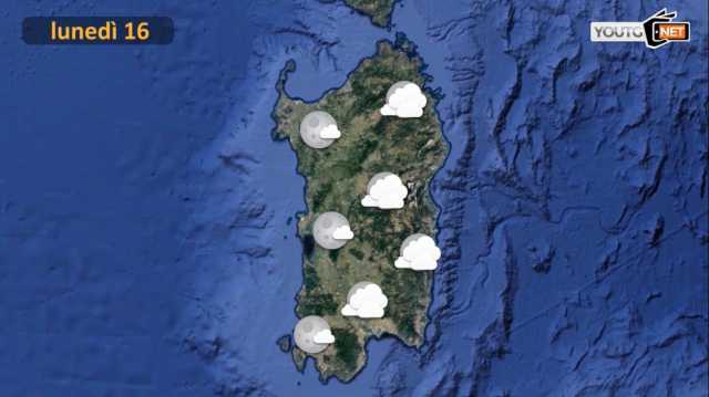 Meteo Lunedì 16