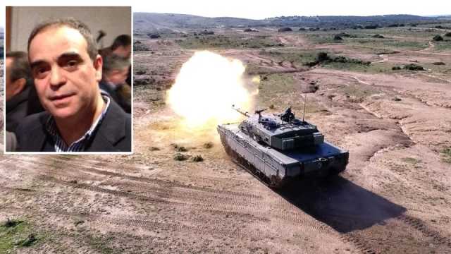 Teulada Esercitazioni Carro Armato CALVISI