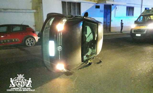 Incidente Viale Colombo Auto Rib