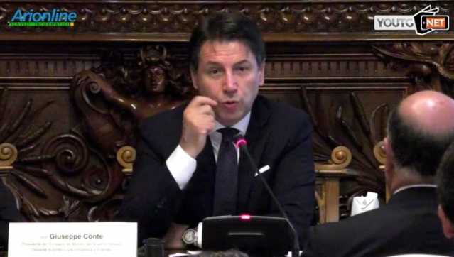 Giuseppe Conte A Cagliari