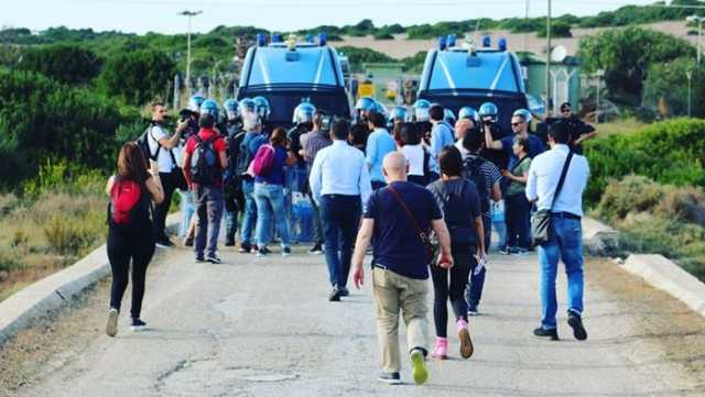 Manifesatazione Capo Frasca