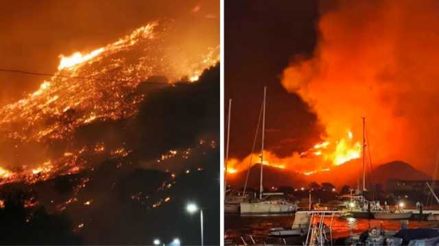 Incendio Bosa
