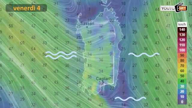 VENERDì 4 OTTOBRE PREVISIONI