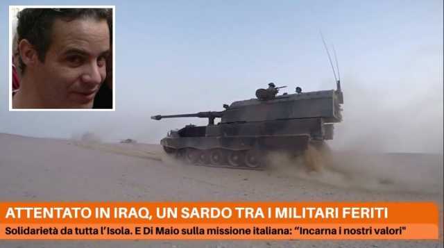 Attentato Iraq Paolo Piseddu Ferito