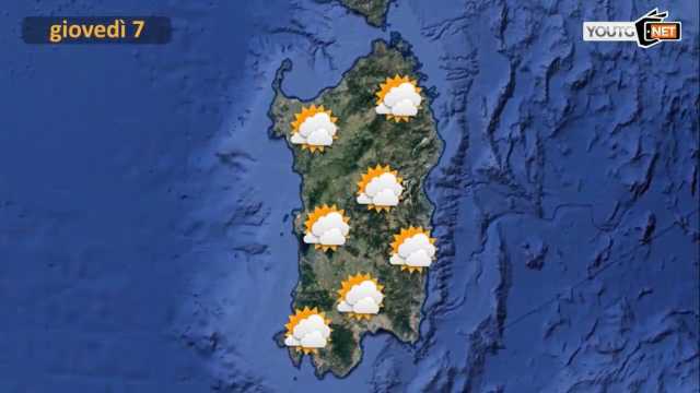 METEO GIOVEDì 7 OTTOBRE