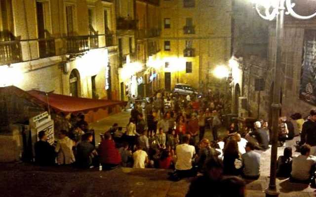Movida Cagliari Scalette Santa Chiara