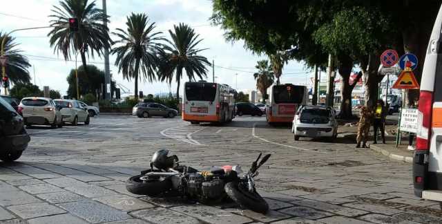 Incidente Largo Via Roma Ca