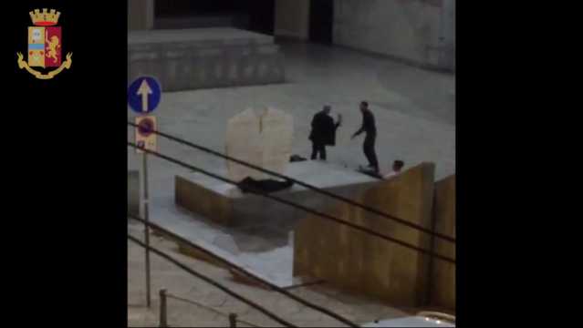 Via Sardegna Aggressione