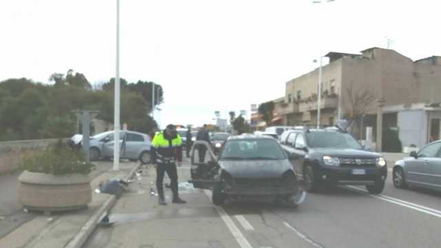 Incidente Viale Elmas 0901