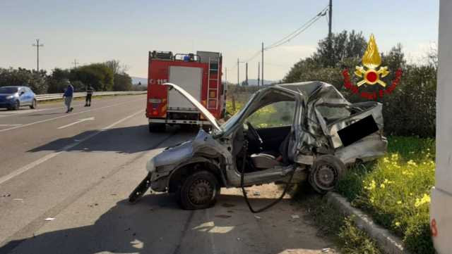 Incidente 387 Selargius Monserrato