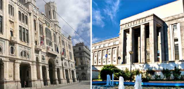 Municipio Cagliari Comune Palazzo Bacaredda Tribunale