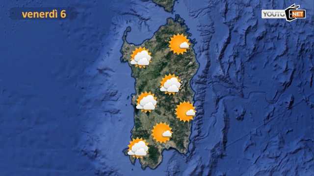 Meteo Venerdì 6