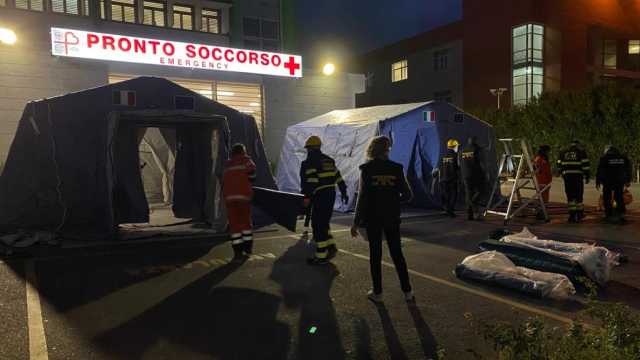 Protezione Civile Coronavirus Pronto Soccorso Policlinico