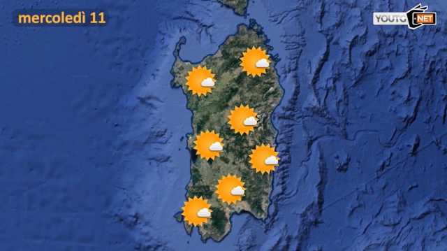 METEO MERCOLEDì 11