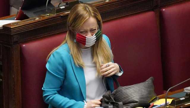 Giorgia Meloni Tricolore