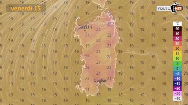 Meteo Venerdì 15