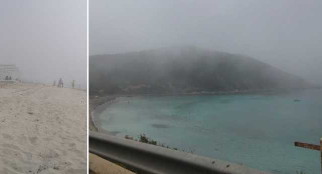 Poetto Nebbia