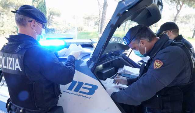 Cofano Auto Polizia Ca