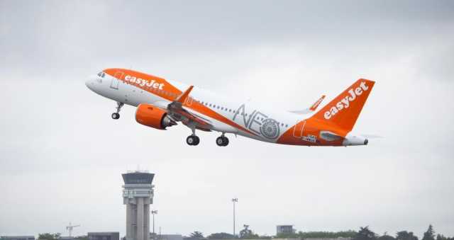 EasyJet A320neo Decollo Archivio SOGAER Autore Carlo Dedoni