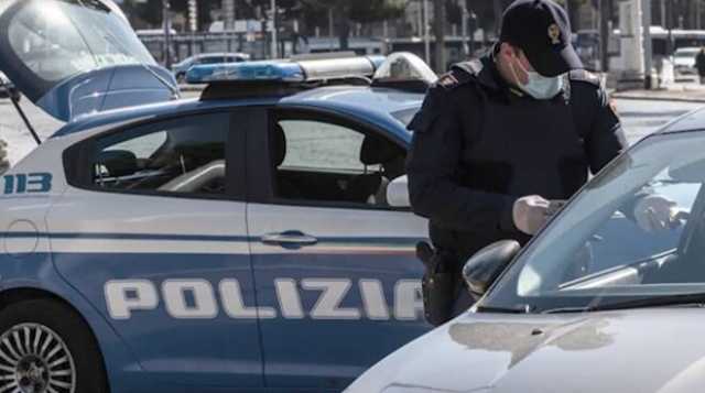 Polizia Controlli Auto Mscherina