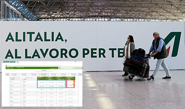 Beffa Alitalia