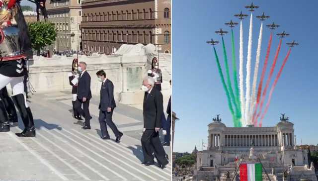 Mattarella Conte 2 Giugno Jp