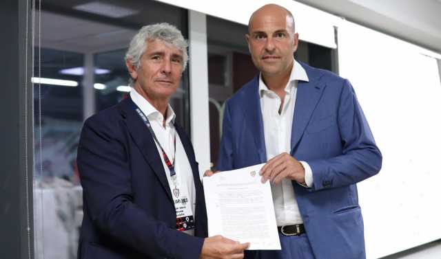 Firma Cagliari Credito Sportivo