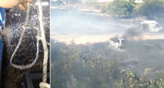 Incendio Barracca Manna
