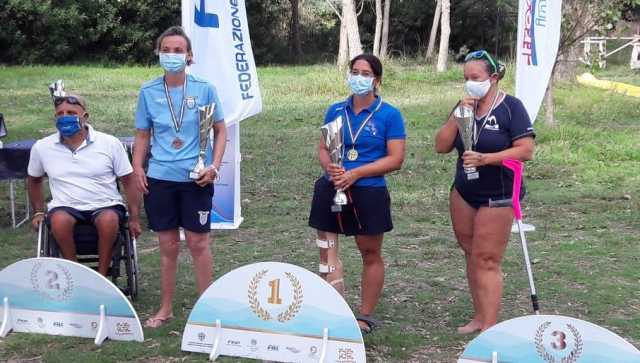 Francesca Secci Campionessa Italiana Nuoto Paralimpico 2020 Classe S7 S10