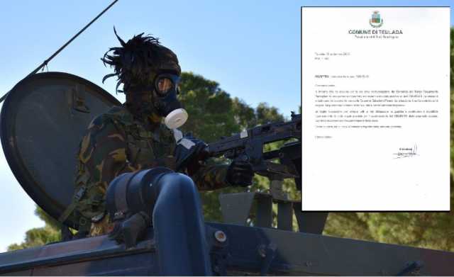 Bersaglieri Terzo Prove CBRN